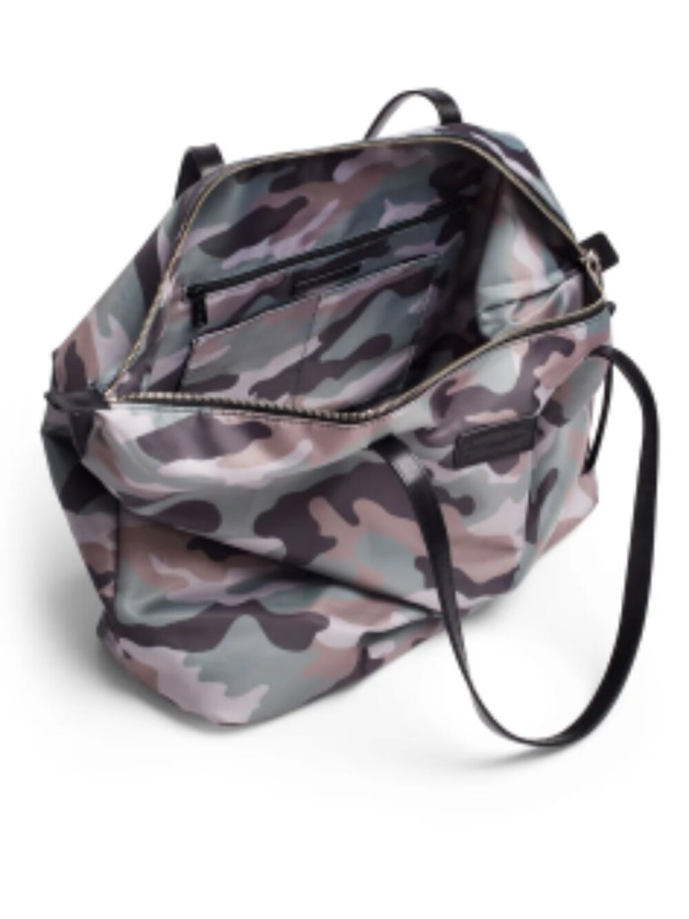 NEW Rebecca Minkoff Camo Washed Nylon Tote Bag - Green Camo - Picture 14 of 14